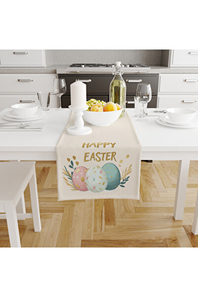 Filamente Digital Print Pack of Table Runner - Eggs Patterned - Easter - Happ...