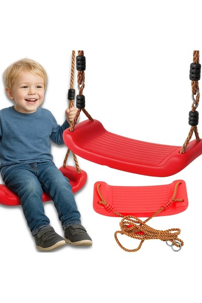 Hurt Children's swing, 3 years+, plastic, red, 43x16.5 cm