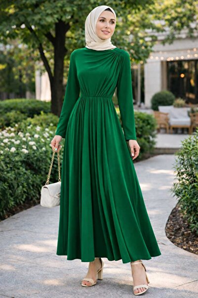 ECK MODA Women's New Season Ruched Full Stretch Fabric Belt Detail Stretchy S...