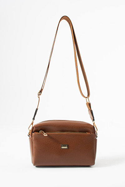 Sanmorris Women's 3-Eye Glasses Faux Leather Wide-Strap Crossbody Bag