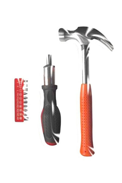 Mihai Set of manual screwdrivers and hammer Q GJ105