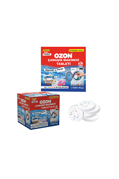 Ozon ÇAMAŞIR MAKİNESİ TABLETİ 40 YIKAMA