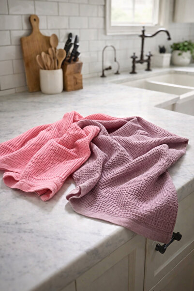 Pilloveland Waffle Cotton Drying Cloth - Kitchen Towel - 40 X 60 cm