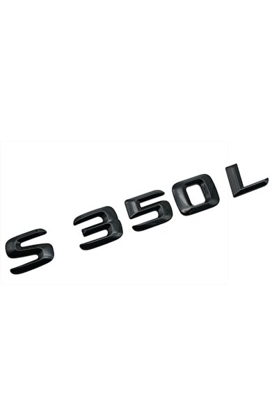 MERCEDES Emblemă neagră pentru portbagaj S 350L