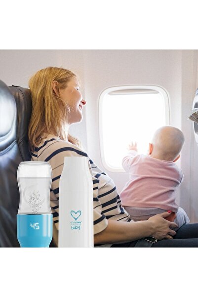 Easycare baby 2in1 Încălzitor electric portabil pentru biberoane și dozator de lapte praf
