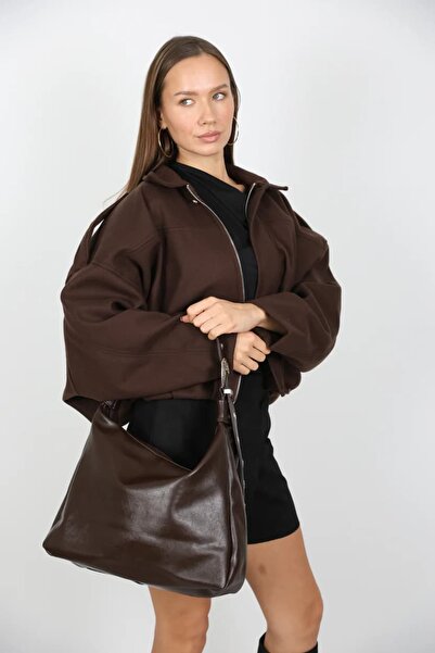 ZT MED سترة بومبر كبيرة الحجم