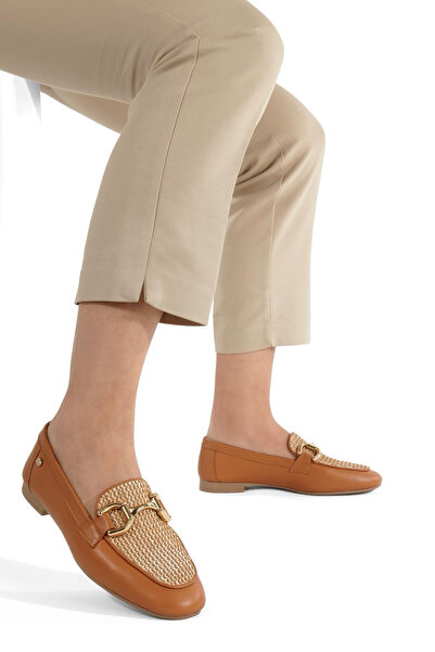 babamindukkani Siena Chain Detail Loafers Brown Shoes