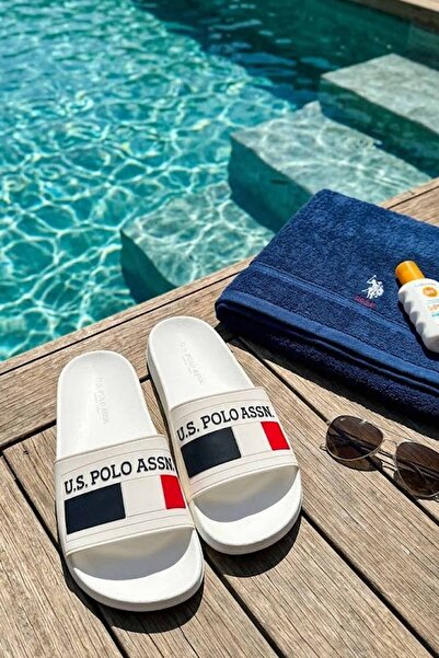 U.S. Polo Assn. Comfortable and Lightweight Water-Resistant Sandals Slipper P...