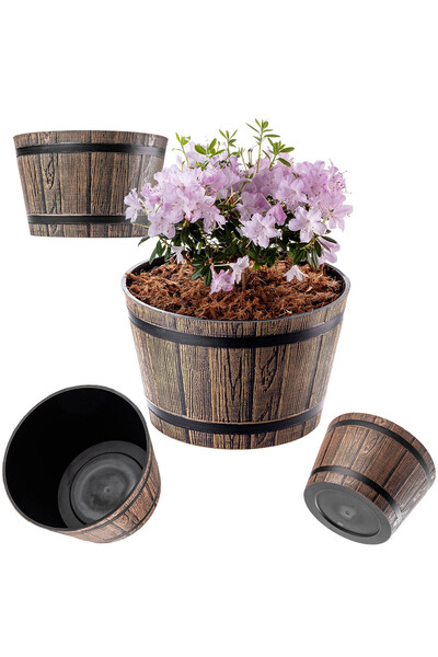KADAX Flowerpot Large Garden Pot for Flowers Plastic Flowerpot Cover 30cm