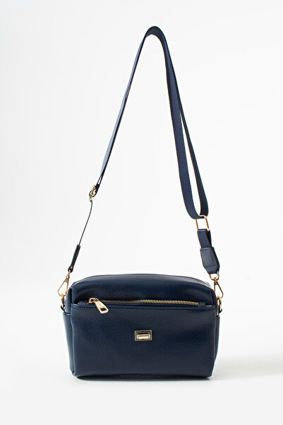 Sanmorris Women's 3-Eye Glasses Faux Leather Wide-Strap Crossbody Bag