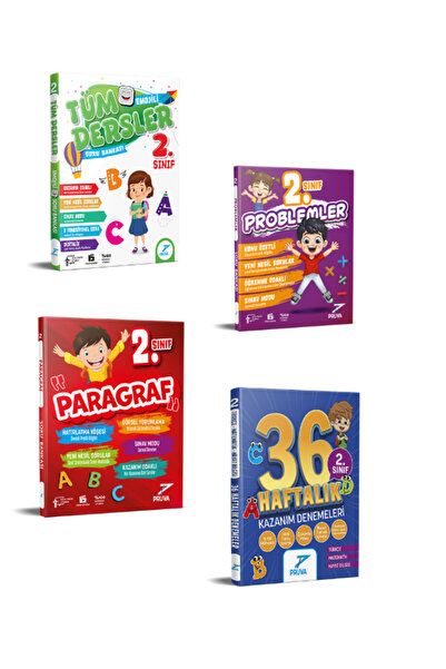 Pruva Akademi 2. SINIF TÜM DERSLER EMOJİLİ SB+PROBLEMLER SB+PARAGRAF SB+36 HA...