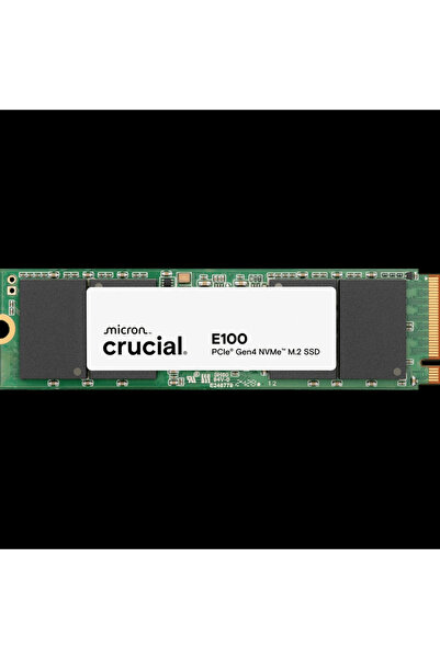 Crucial Ct480e100ssd8, E100, 480gb, 4700/2500, Gen4, Nvme Pcıe M.2 2280, Ssd