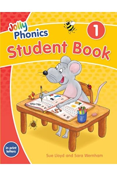 Jolly Phonics كتاب الطالب 1: رسائل مطبوعة (الطبعة الإنجليزية الأمريكية)