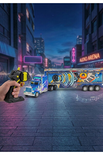 Gokidy Full Fonksiyon Şarj Edilebilir Işıklı Müzikli Bluetooth'lu RC Sound Tr...