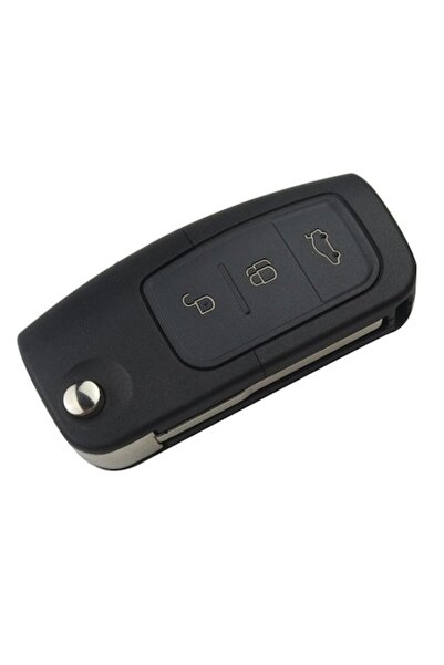 MATY KEY Carcasă cheie auto compatibilă cu Ford Focus, Fiesta, Mondeo, Galaxy...