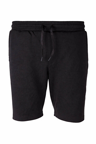 trender شورت رجالي من القطن الممشط باللون الأنثراسايت 7193