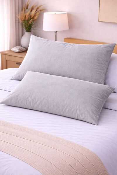 uykulife home collection Gökhan Üntaş 2li Jednobojno Jastučnica