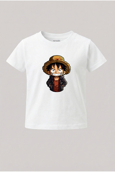 nirvoda Tricou pentru copii Monkey D Luffy One Piece Style cu imprimeu Tricou...