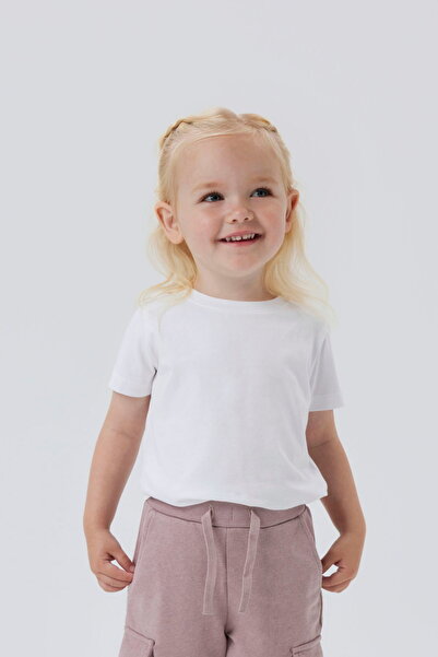 Name it Tricou cu mânecă scurtă din bumbac organic pentru fete