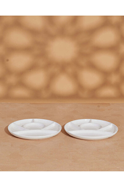 REDTAG White Plain Plate 2-Piece Set