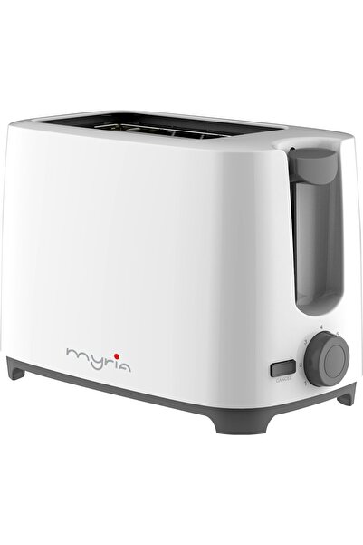 MyRia Prăjitor de pâine MY4016, 2 felii, 700W, alb-gri