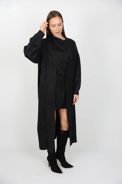 ZT MED Long-Sleeved Feather Cardigan