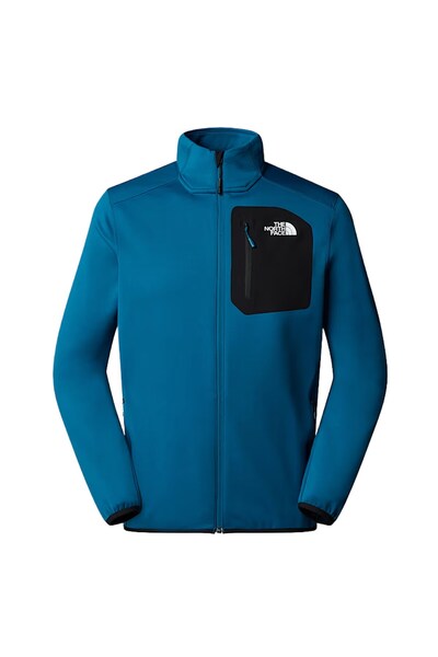 THE NORTH FACE Men’s Crest Full-Zip Jacket - Mineral Ink/TNF Black (NF0A897CE...