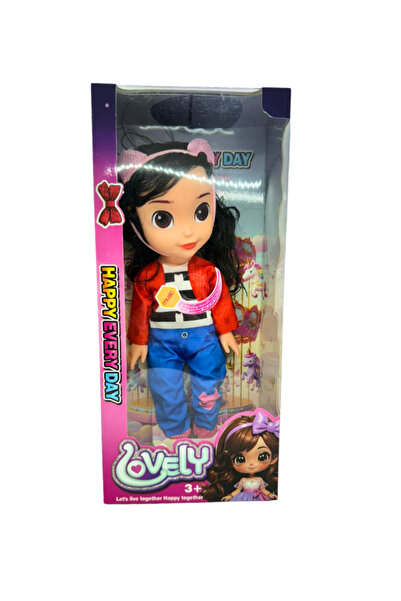 OEM Papusa Gabby Lovely, 35 cm – Papusa Fashion cu Par Lung, Jucarie pentru F...