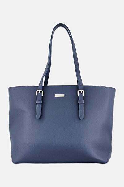 Kathy Ireland Women Brand Logo Tote Bag, Navy