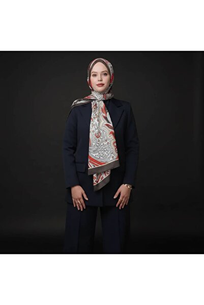 Vilda ipek Young Ethnic Red Shawl
