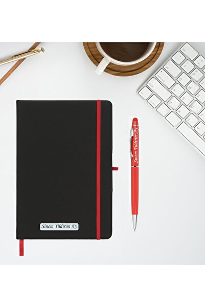 Ajanda Dünyası Kişiye Özel Defter Kalem Seti
