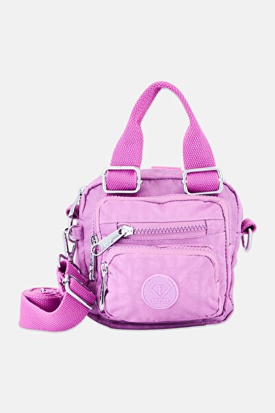 I Love Fashion Women Brand Logo Cross Body bag, Purple