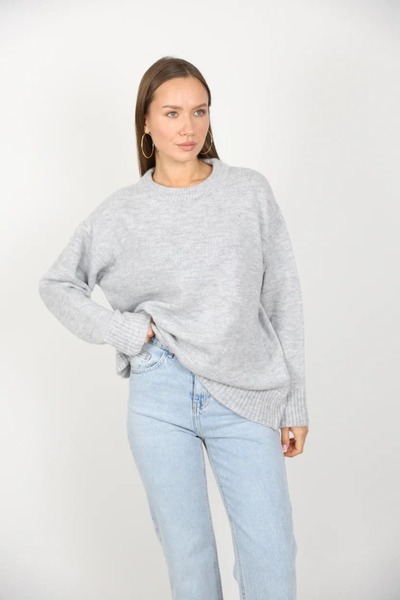 ZT MED Soft-Textured Long Knitwear