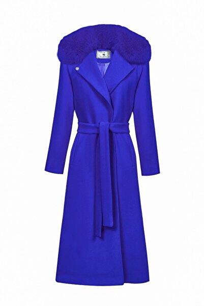 SENNA JASMINE COAT Gece Mavisi