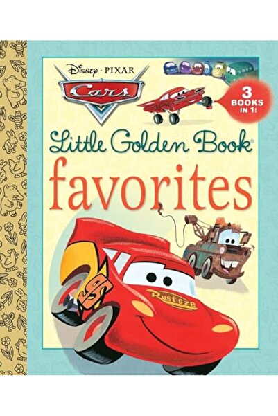 Random House USA مجموعة مختارة من كتب السيارات الذهبية الصغيرة (سيارات ديزني/...