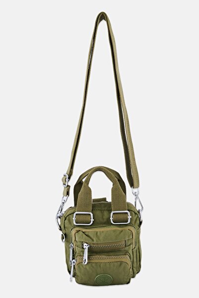 I Love Fashion Women Brand Logo Cross Body bag, Olive