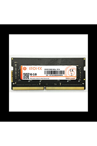 IROMX 1x، 16 جيجابايت، 5600 ميجاهرتز، Ddr5، ذاكرة الوصول العشوائي للكمبيوتر ا...
