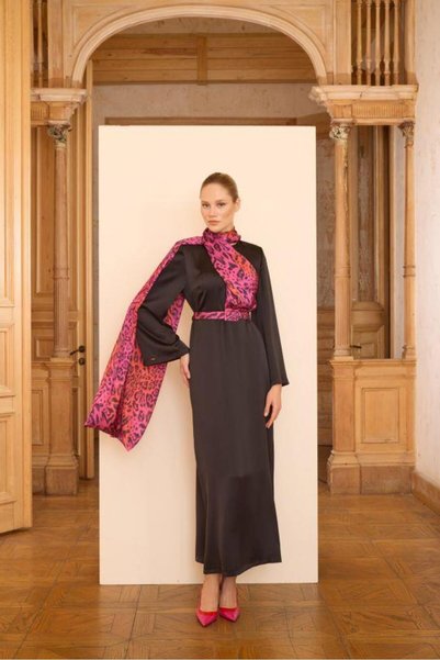 SENNA FIORE DRESS Fuşya