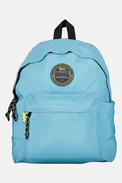 LONSDALE Men Brand Logo Backpack, Blue
