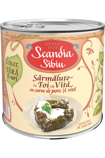 Scandia Sb SCANDIA SARMALUTE BEEF WRAP WITH PORK AND BEEF 400gr (6 pcs)