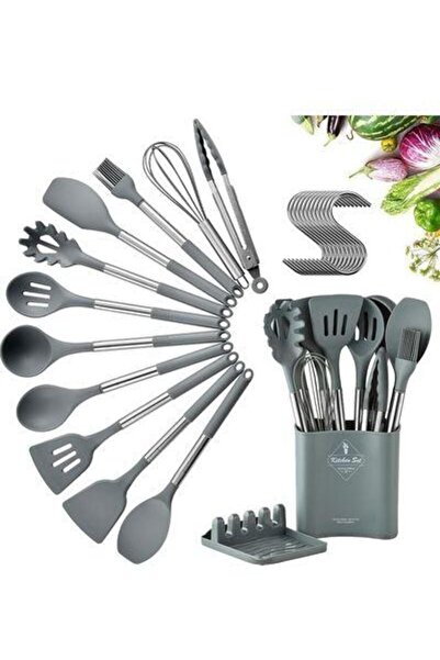 Arabest Stainless Steel Kitchen Cooking Utensil Set,15 pcs Cooking Utensils,N...