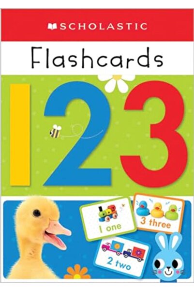 Scholastic Us بطاقات تعليمية 123: مجموعة سكولاستيك للمتعلمين الصغار (بطاقات ت...