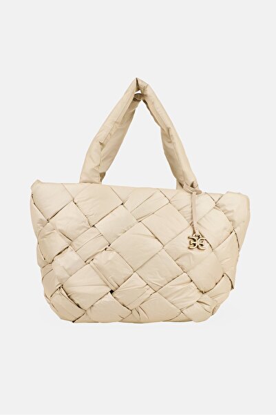 Sam Edelman Women Quilted Tote Bag, Beige