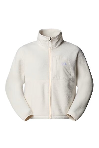 THE NORTH FACE Jachetă Yum Offpeak cu fermoar complet pentru femei, albă Dune...