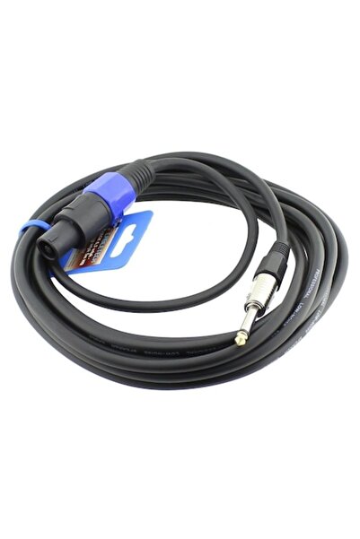 Cabletech Cablu Jack 6.3mm tată - Speak-On tată, 5m, - 402226