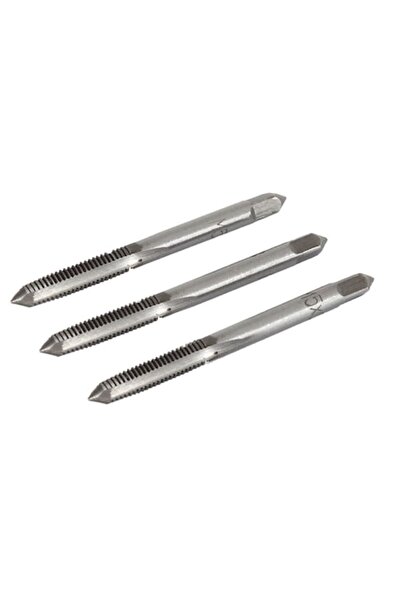 MEGA Set of 3 Taps M5, Mega, Steel, Silver