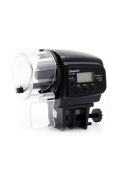 zola Automatic aquarium fish feeder, LCD display, plastic, 10.6x10.3x5.9 cm ,...