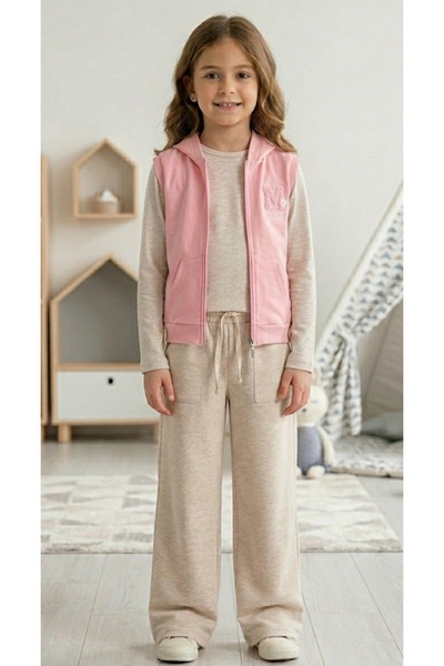 BEGONYA BEBECE KIDS Kiz Cocuk Transitional Capsules Two Ip Without Shardons Vest