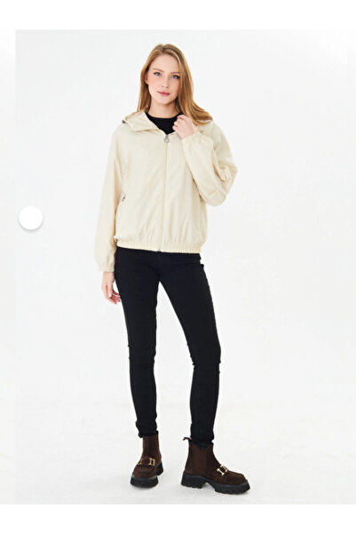 PIQUE Women's Hooded Lined Raincoat