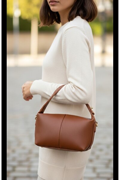 eflanmoda Soft Faux Leather Women's Hand and Shoulder Bag